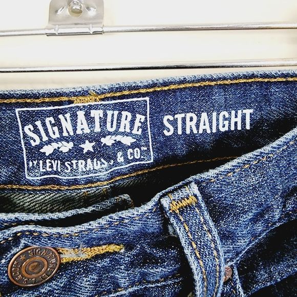 Levi's 29X30 Straight Leg Jeans - Picture 3 of 4